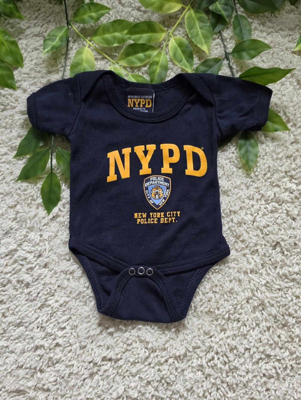 Baby Boy NYPD Onesie (9-12 Months)